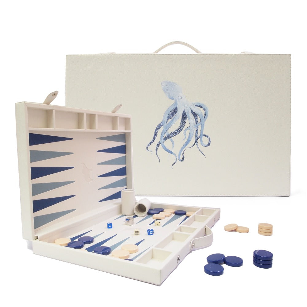 BACKGAMMON GRANDE FORRO NIEVE