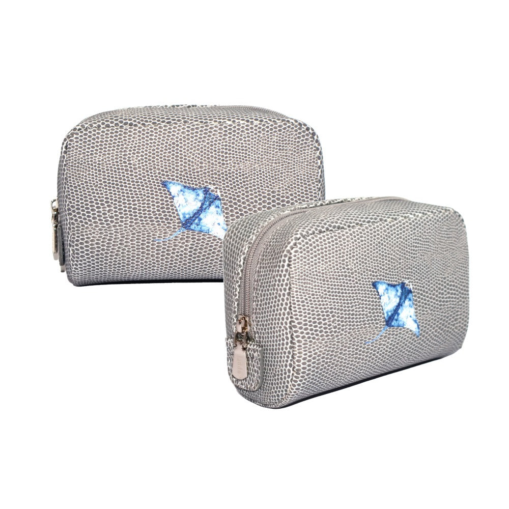 POUCH MONKEY REPTIL GRIS