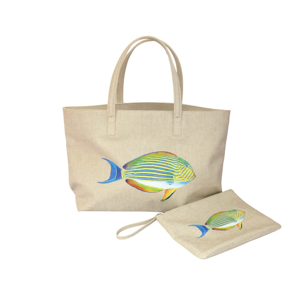 BOLSA MATEA PLAYA FIORE BEIGE