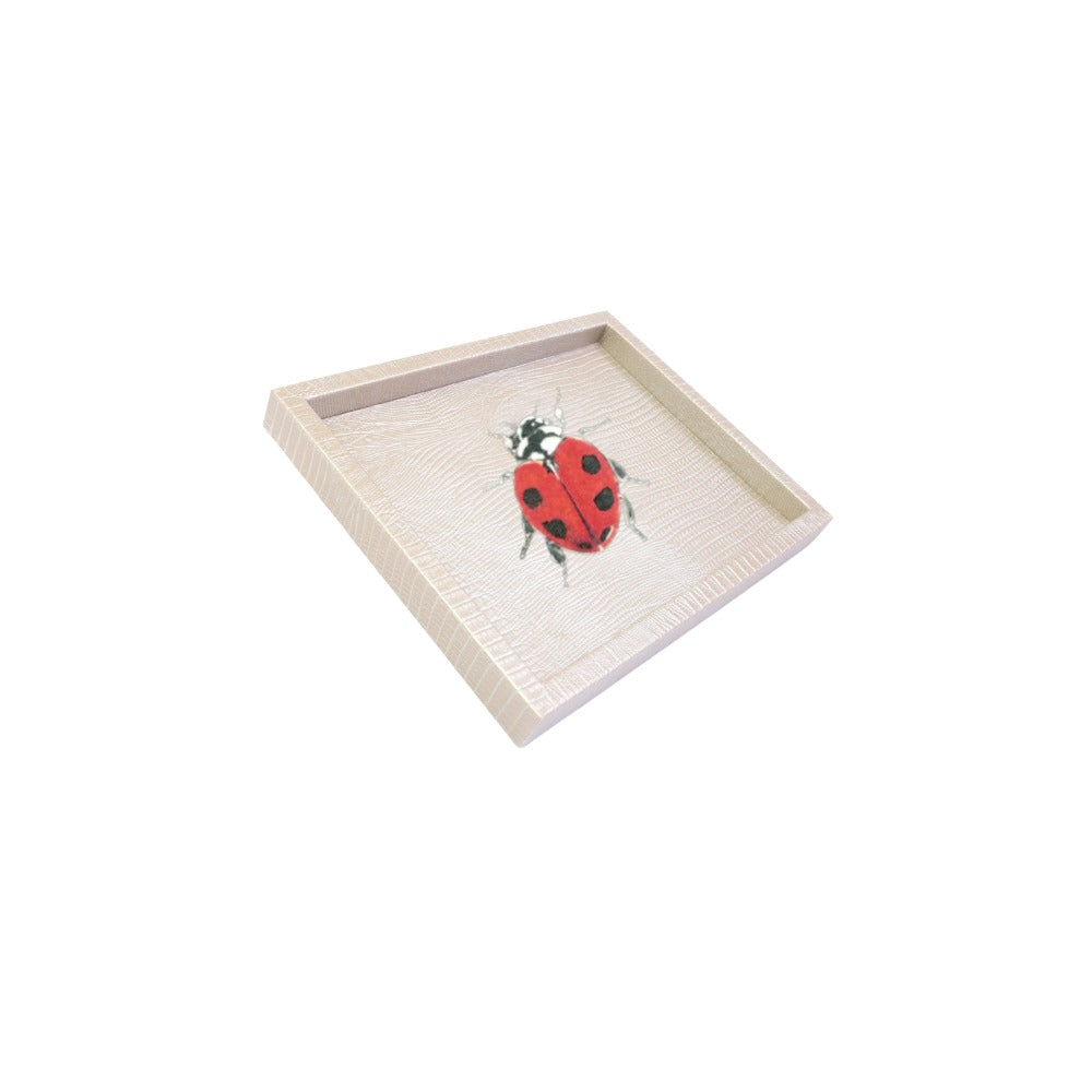 CHAROLA LADDU TEJUS PLATA BEIGE