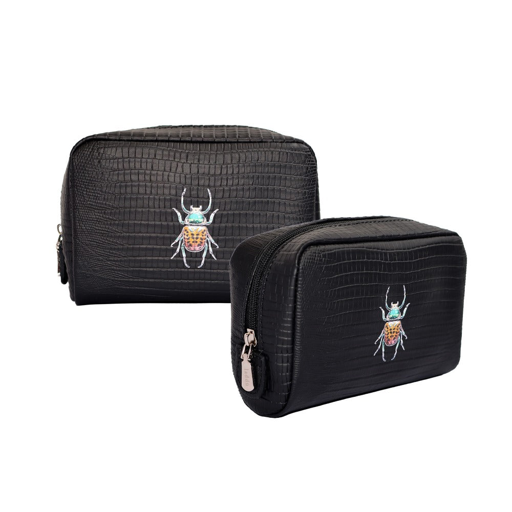 POUCH MONKEY NEGRO ARMADILLO