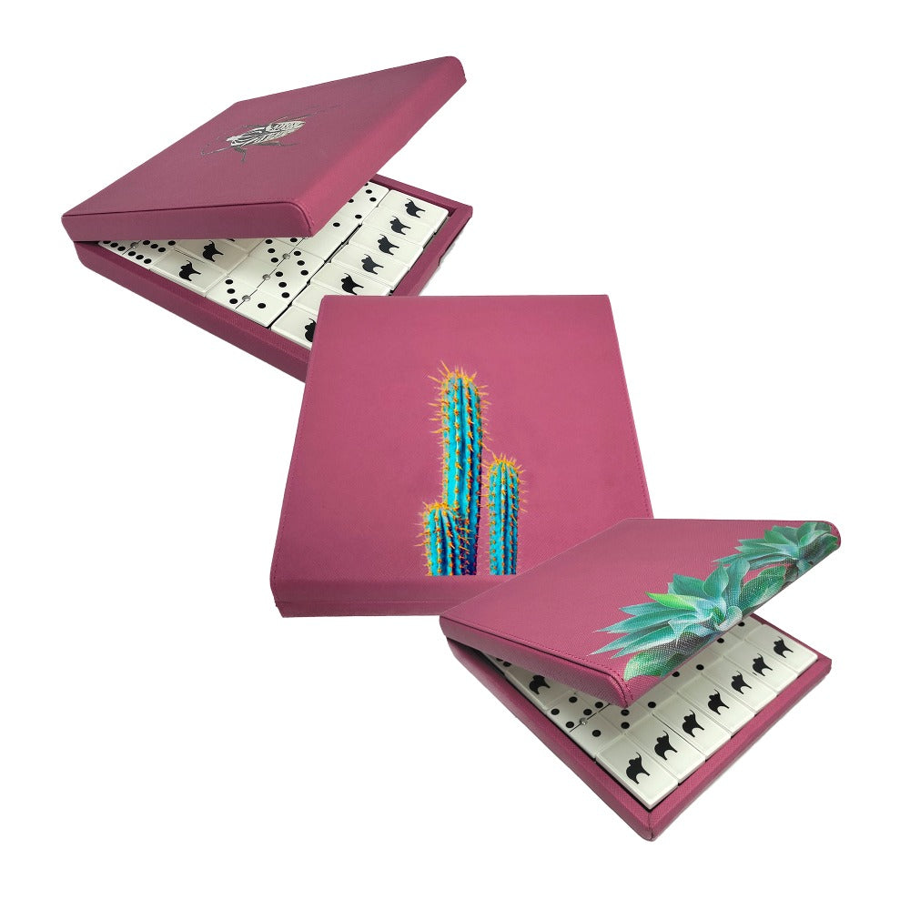 DOMINO PLANO CHICO FORRO MAGENTA
