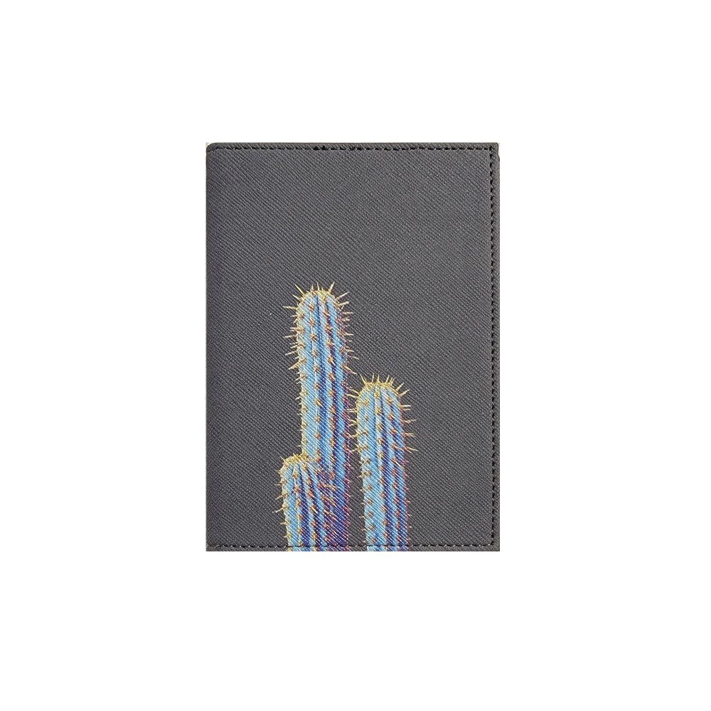 PORTA PASAPORTE Y VISA FORRO COOL GREY
