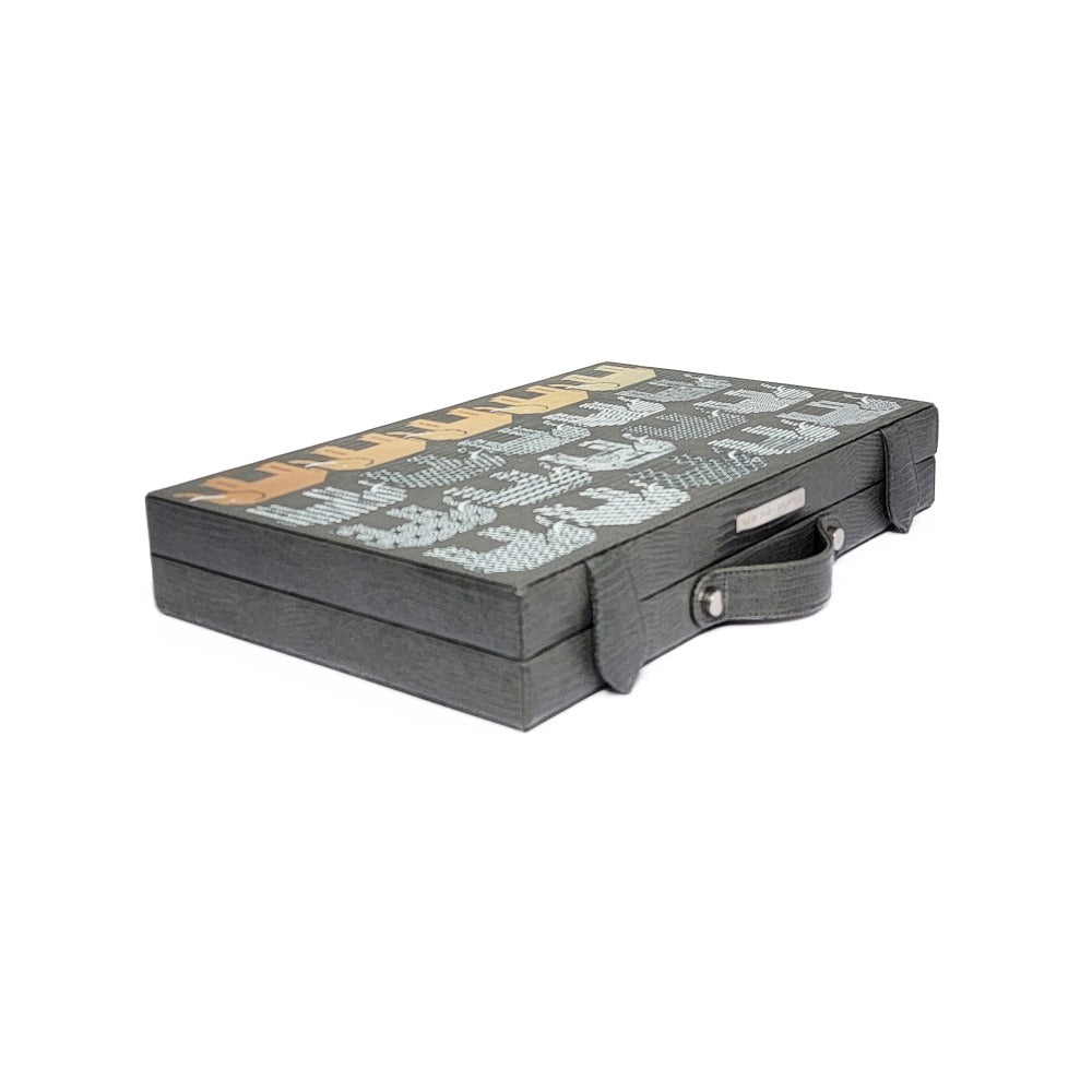 BACKGAMMON MEDIANO GRIS ARMADILLO PEDRO FRIDEBERG