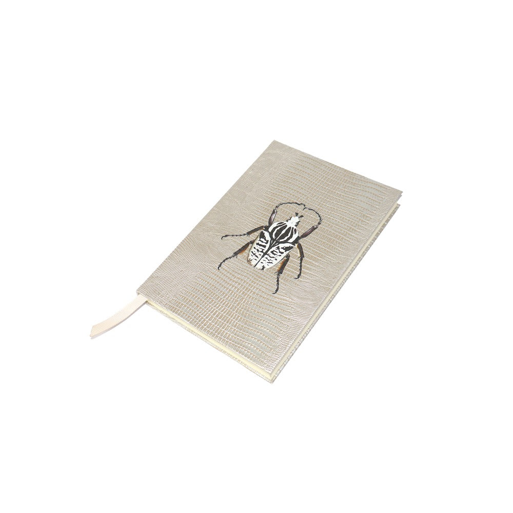 LIBRETA TEJUS PLATA BEIGE