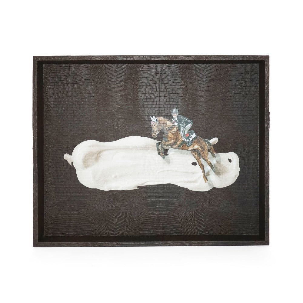 CHAROLA EXTRA GRANDE TABACO ARMADILLO TAY XACUR