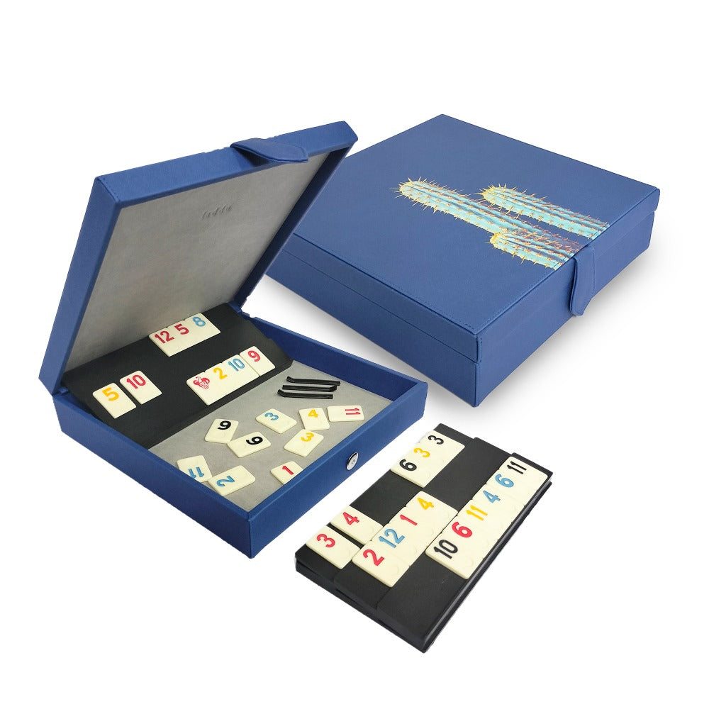 RUMMY Q FORRO AZUL MEDIO