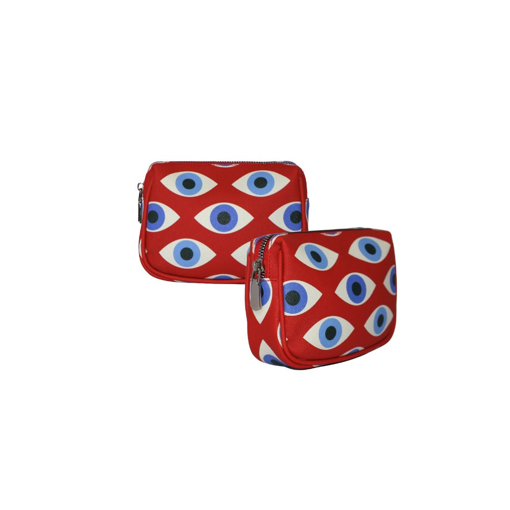 NECESER MINI FORRO ROJO