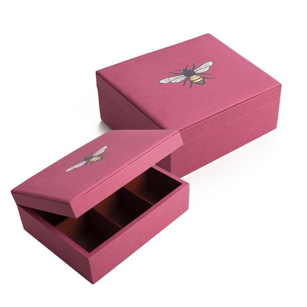 CAJA DE TE 6 PINK BUM ABEJA