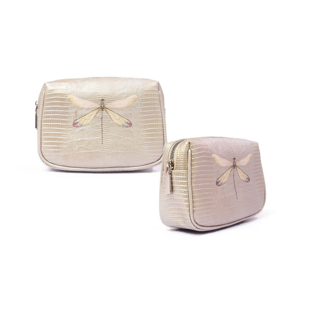 NECESER CHICO TEJUS PLATA BEIGE