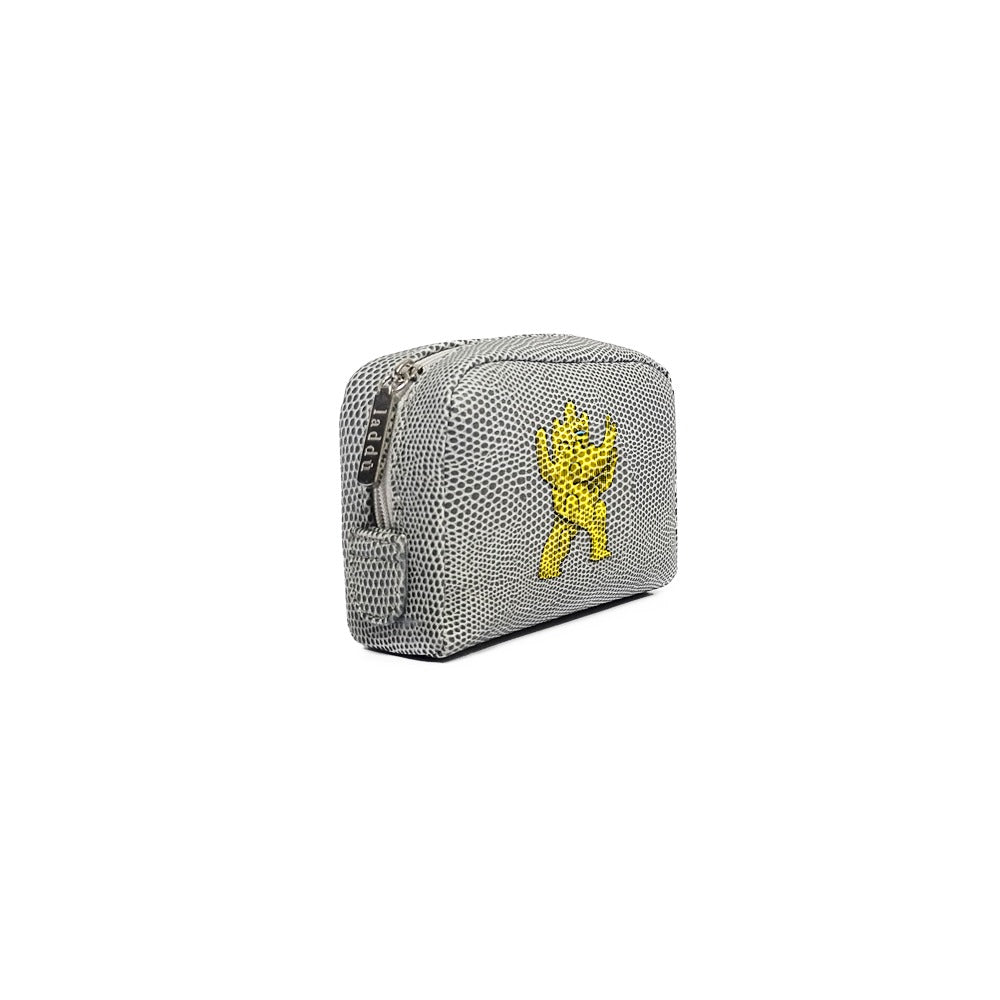 POUCH MONKEY REPTIL GRIS