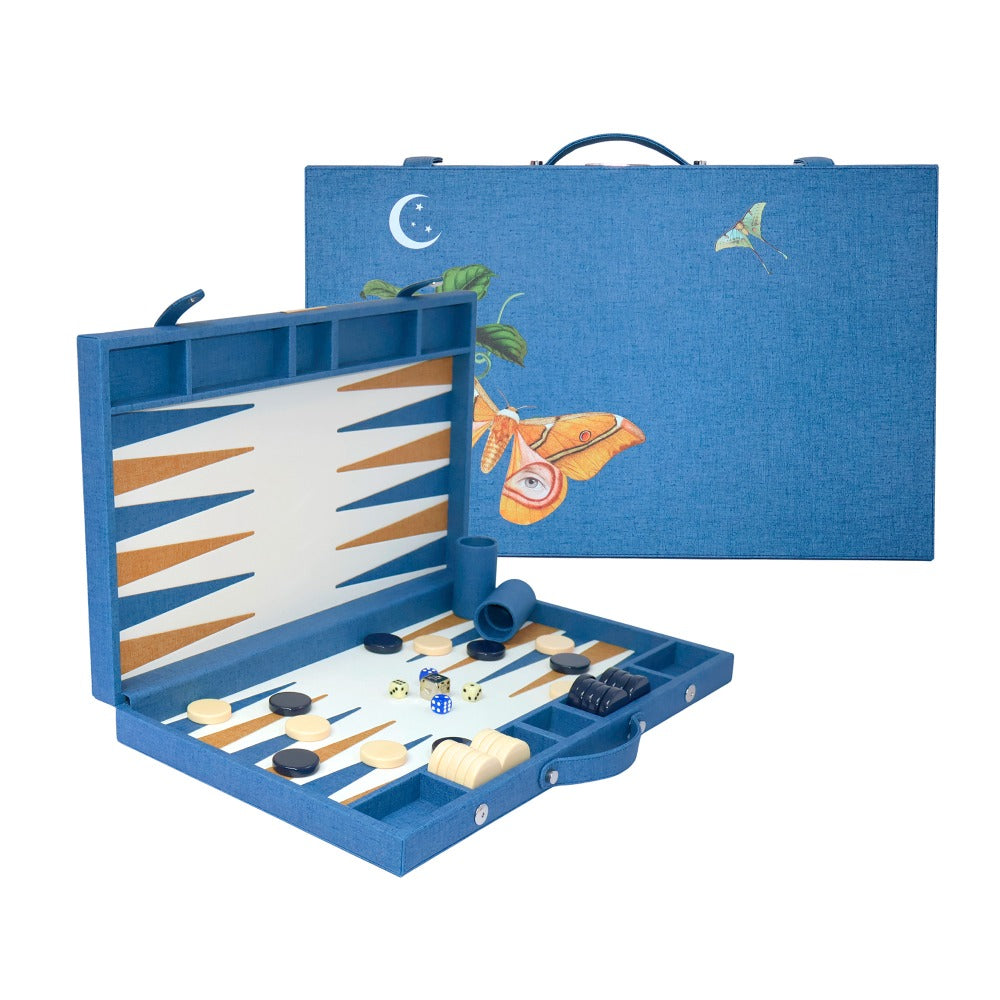 BACKGAMMON GRANDE FIORE OCEANO MUZALUCI