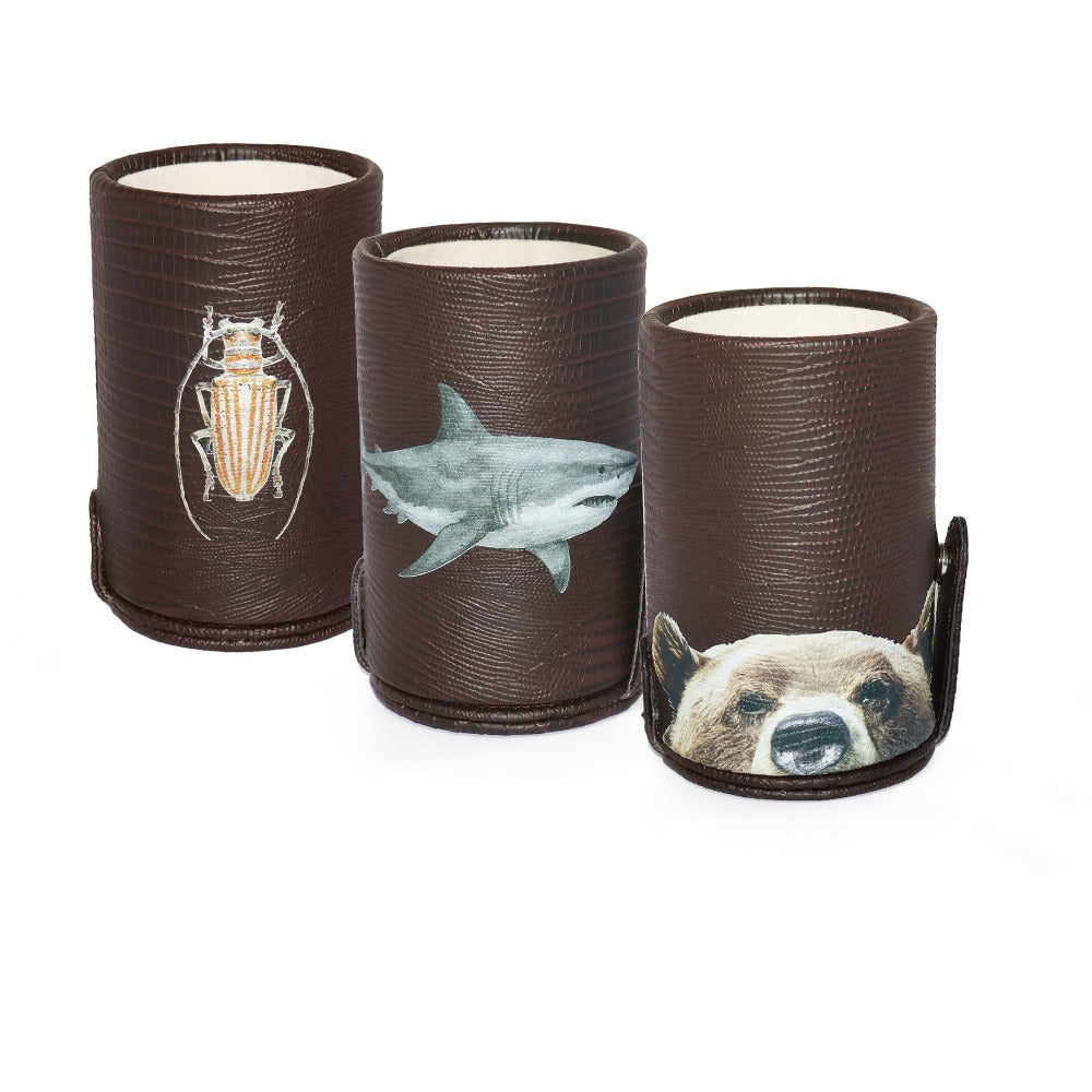 CUBILETE CON TAPA TABACO ARMADILLO