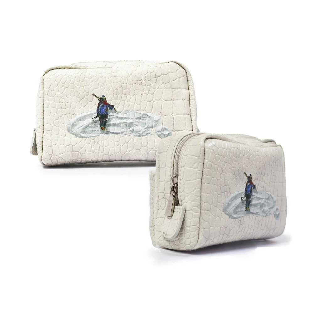 POUCH MONKEY WOMAN GRIS CLARO TAY XACUR