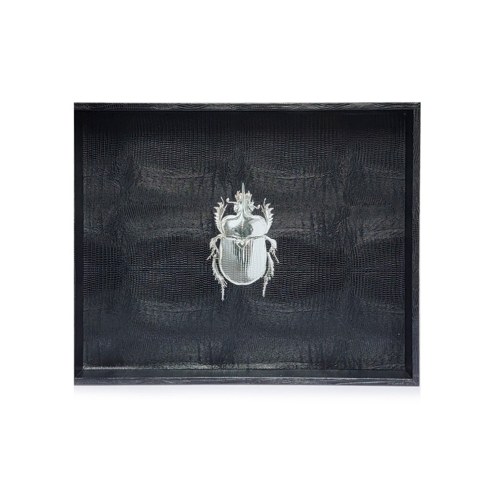 CHAROLA GRANDE NEGRO ARMADILLO