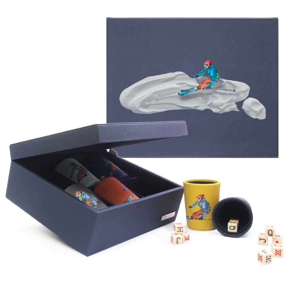 SET CUBILETES FORRO AZUL NOCHE TAY XACUR