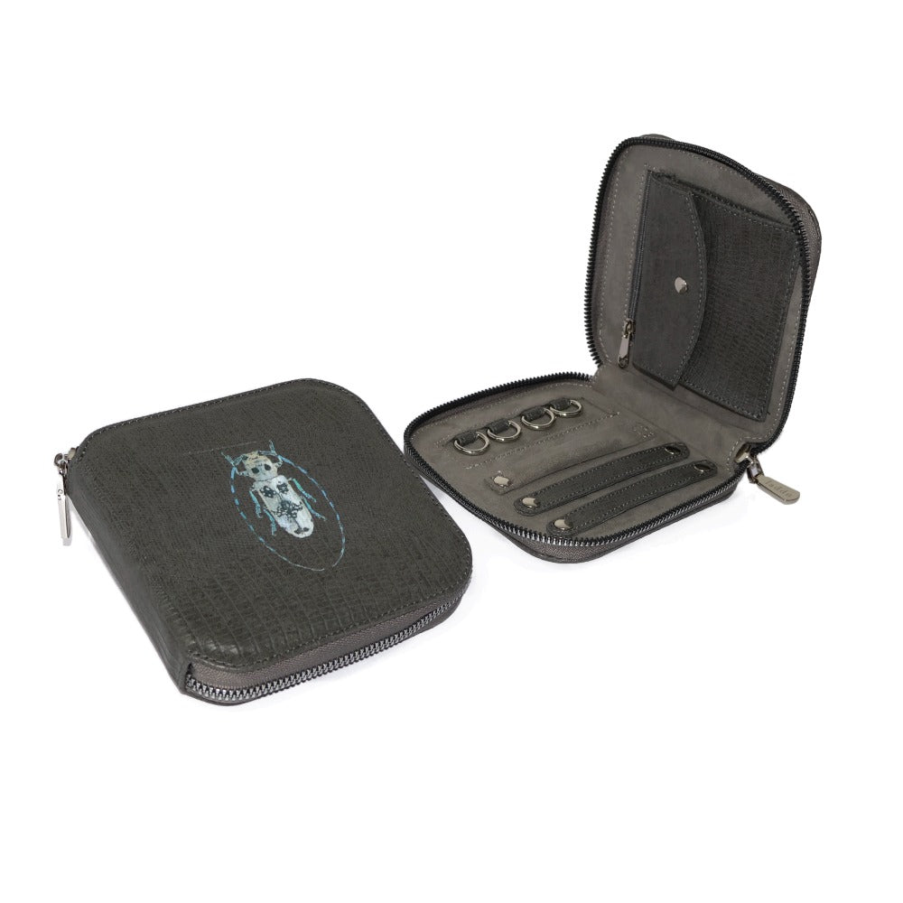 JOYERO DE VIAJE GRIS ARMADILLO