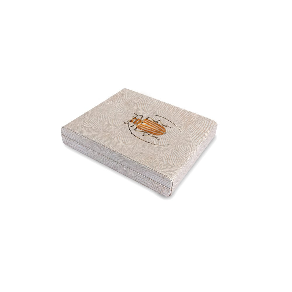 DOMINO PLANO CHICO TEJUS PLATA BEIGE