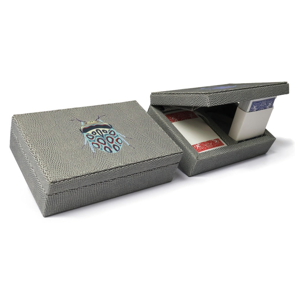 BARAJAS LUJO REPTIL GRIS