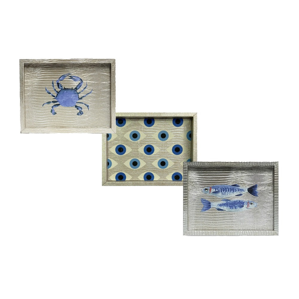 CHAROLA LADDU TEJUS PLATA BEIGE