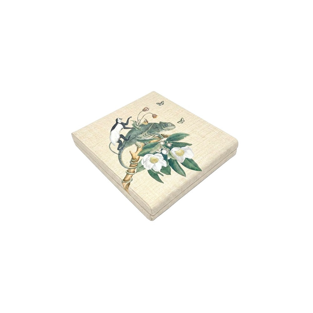 DOMINO PLANO CHICO FIORE BEIGE MUZALUCI
