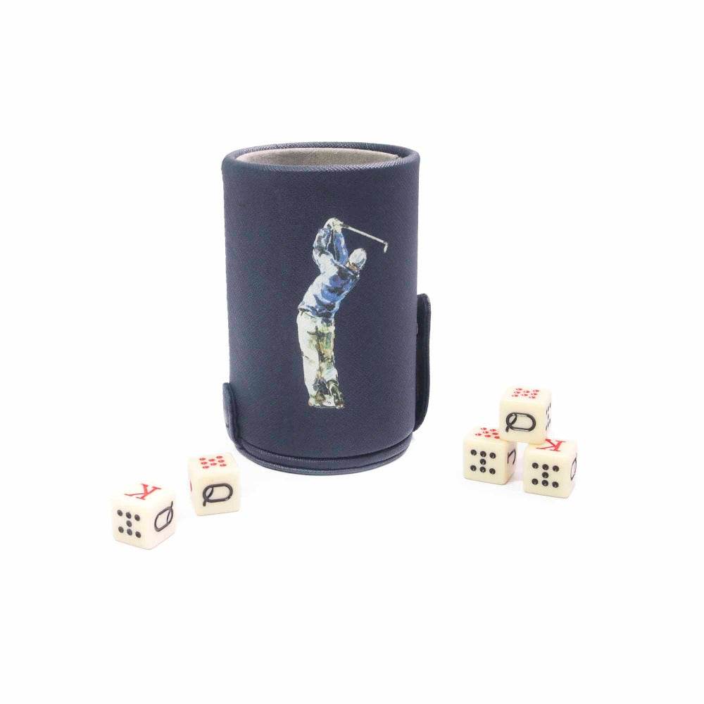 CUBILETE CON TAPA FORRO AZUL NOCHE TAY XACUR