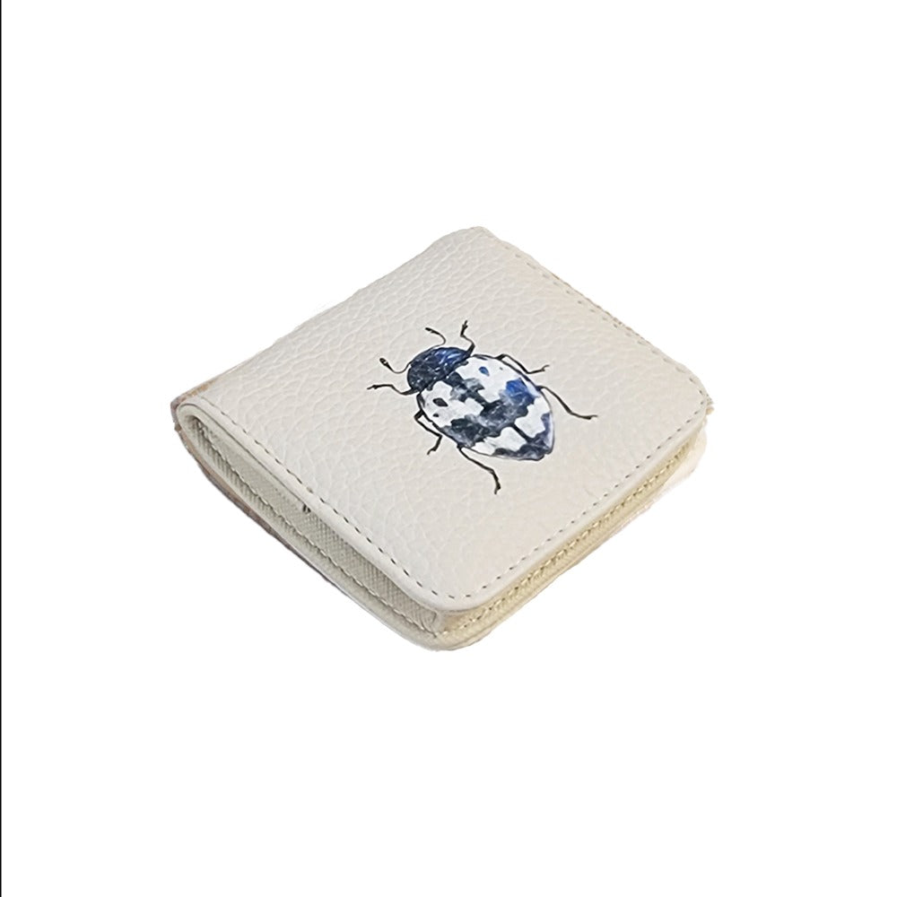 MONEDERO CUADRADO HOLLY 503 HUESO LADY BLUE