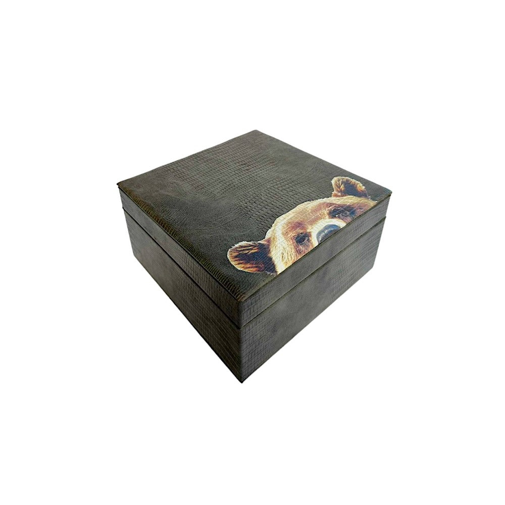 CAJA DE TE 4 GRIS ARMADILLO