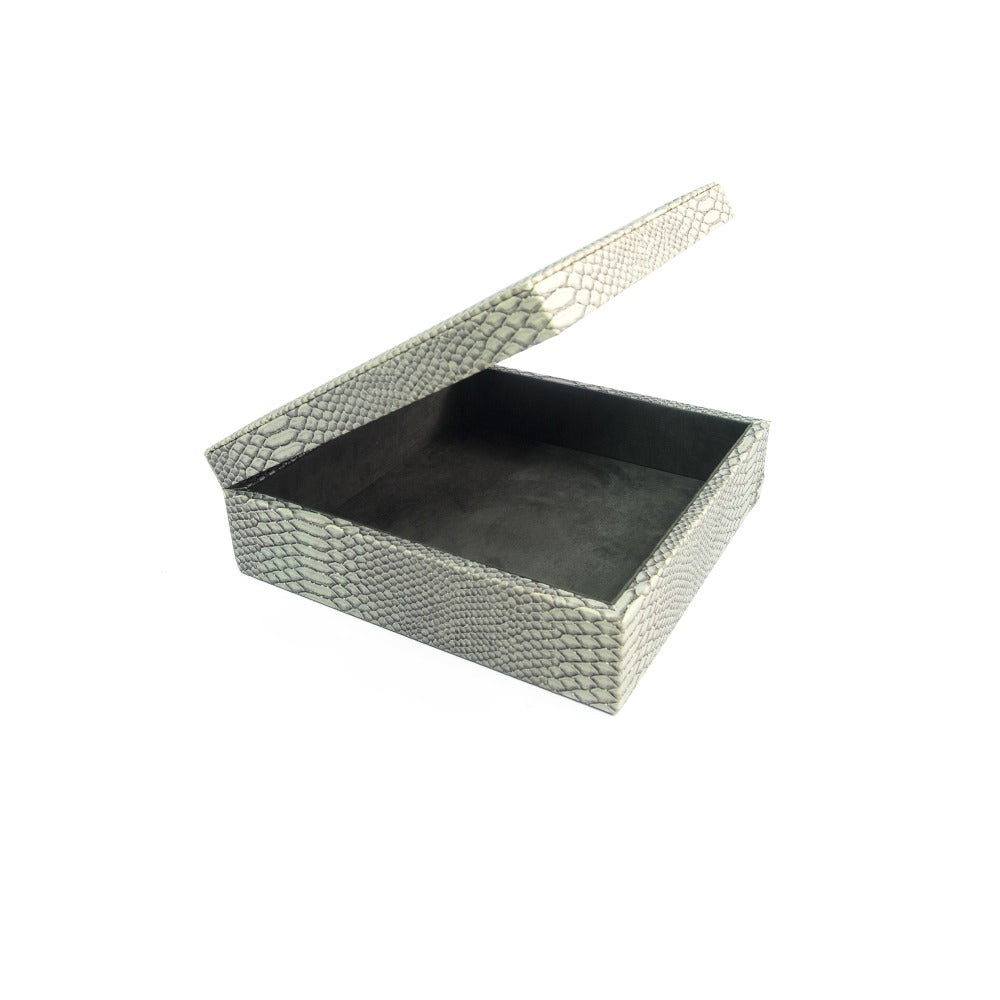 CAJA DECORATIVA GRANDE TOGA SNAKE OXFORD LISO