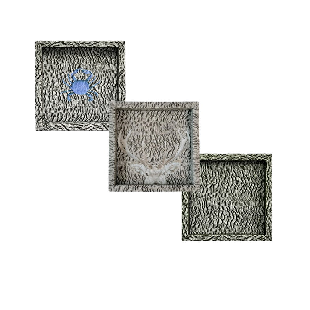 CHAROLA 15 X 15 REPTIL GRIS