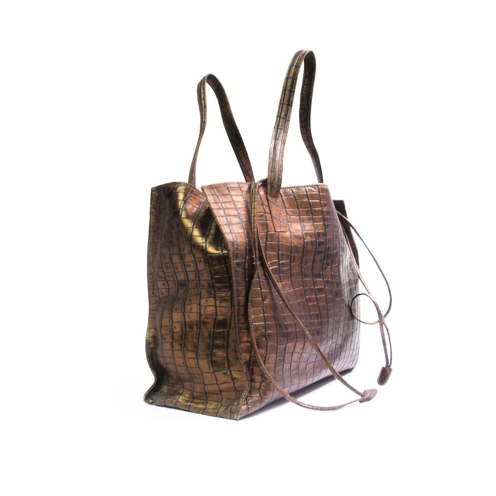 BOLSA VALENTINA WILD COCO BRONCE