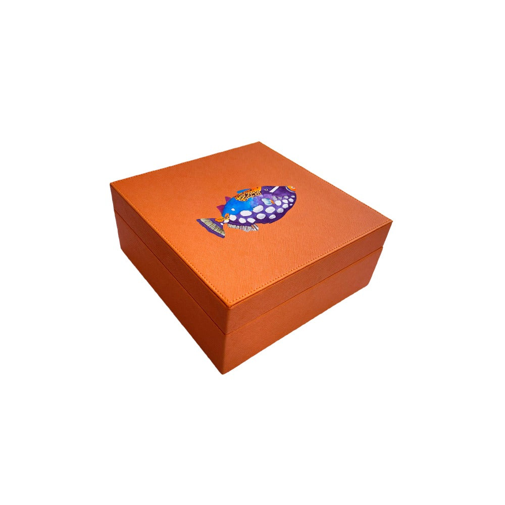 MINI CASINO FORRO NARANJA
