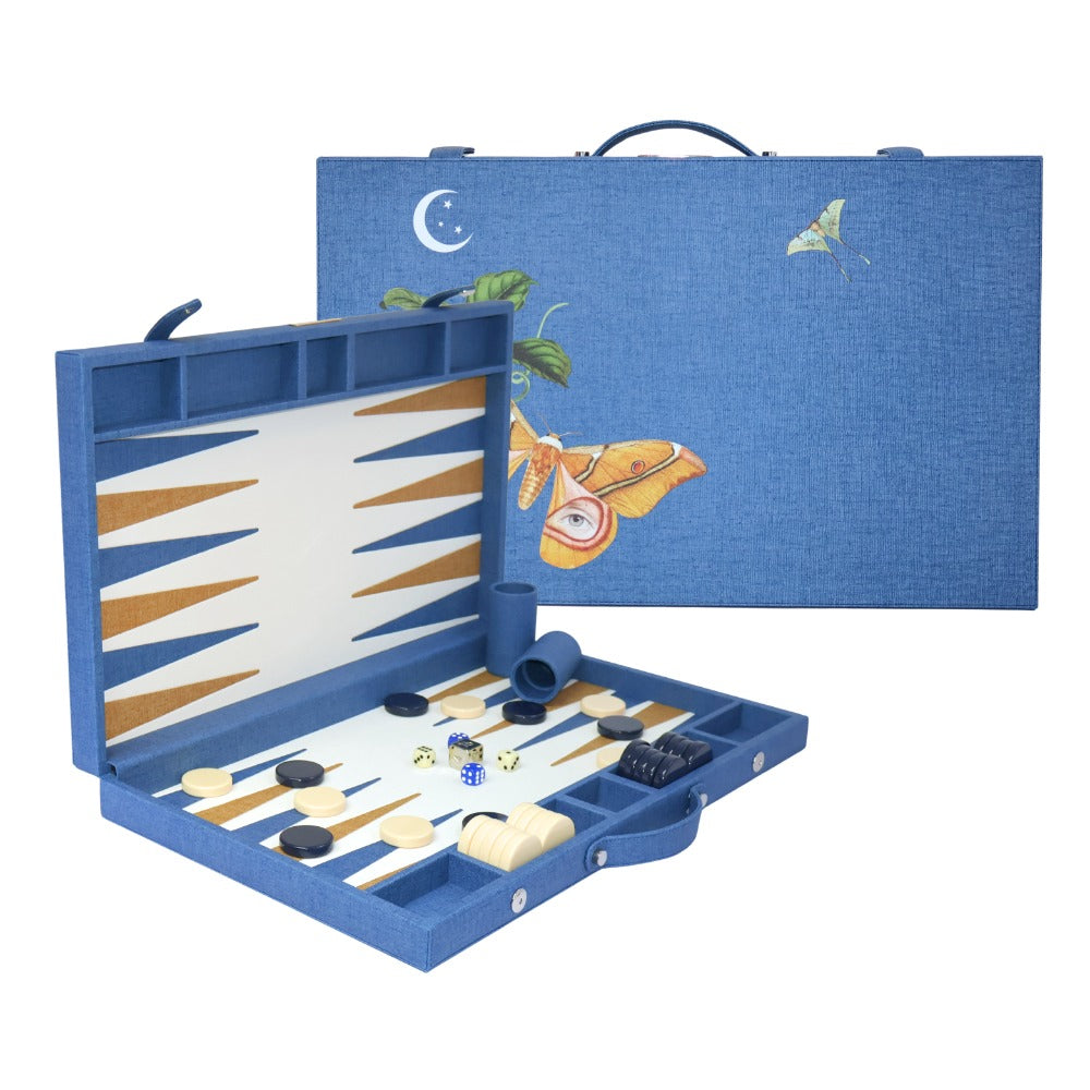 BACKGAMMON GRANDE FIORE OCEANO MUZALUCI
