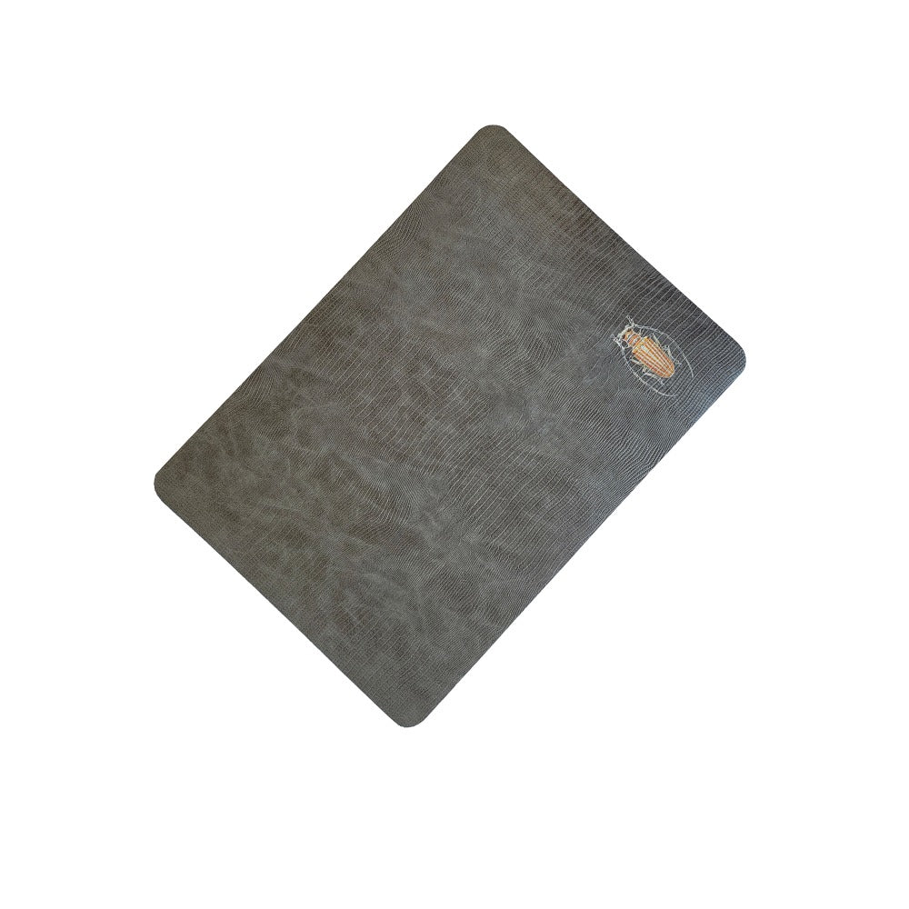 INDIVIDUAL RECTANGULAR GRIS ARMADILLO