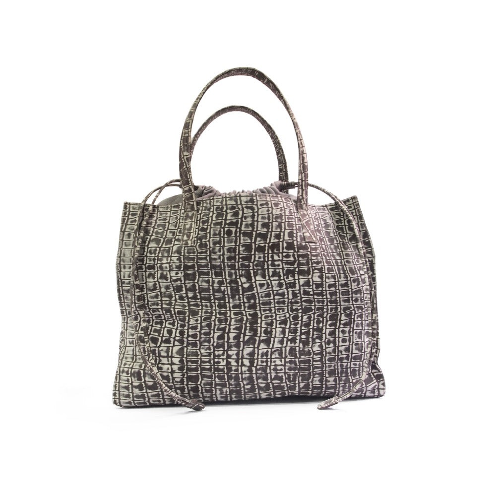 BOLSA VALENTINA WILD COCO BLANCO CON CAFE