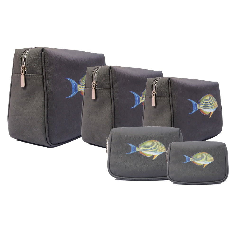 KIT NECESER FORRO COOL GREY PEZ RAYAS