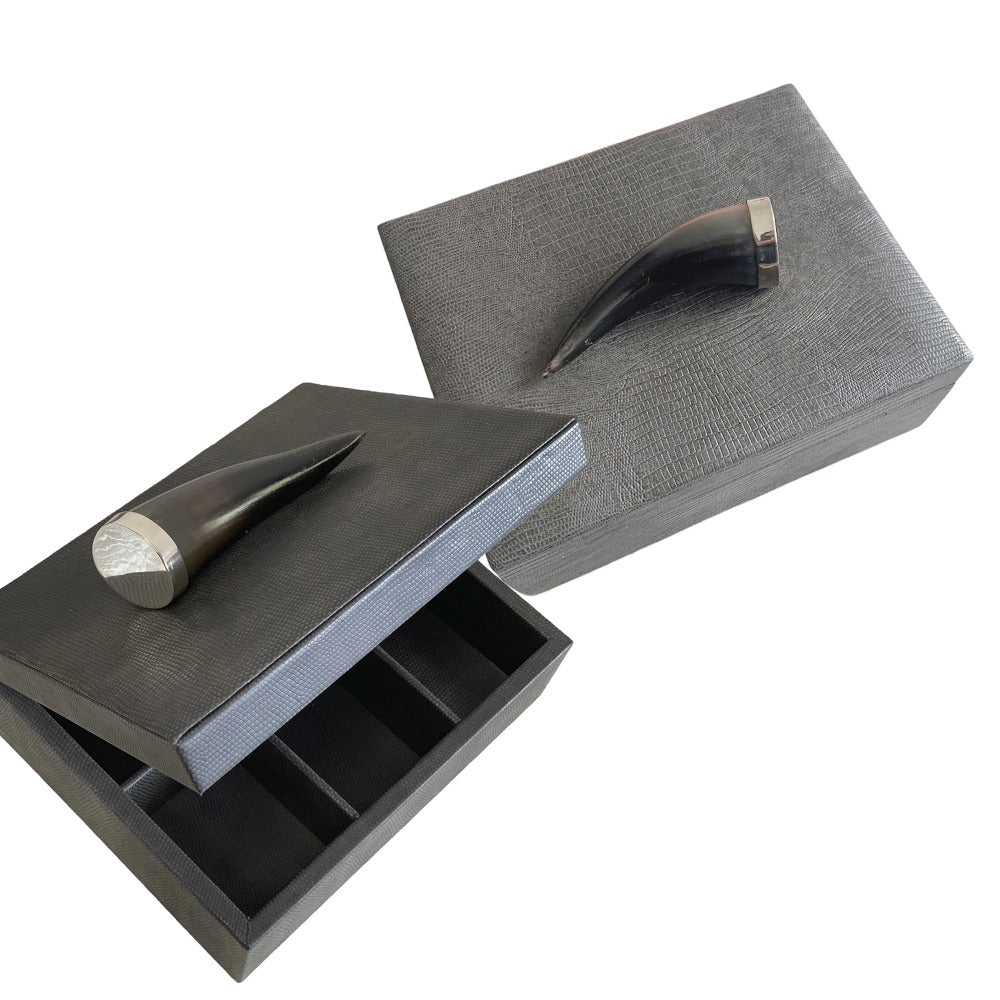 CAJA DE TE 6 CARBON TORO