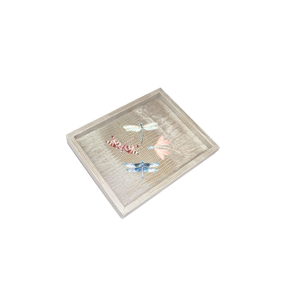 CHAROLA LADDU TEJUS PLATA BEIGE