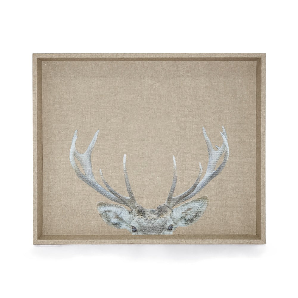 CHAROLA EXTRA GRANDE FIORE BEIGE