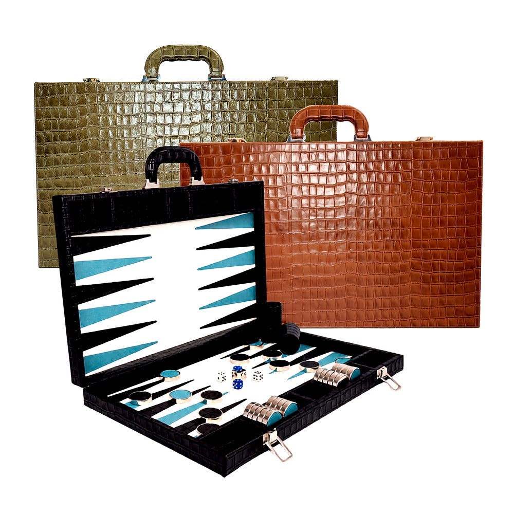 BACKGAMMON GRANDE PIEL