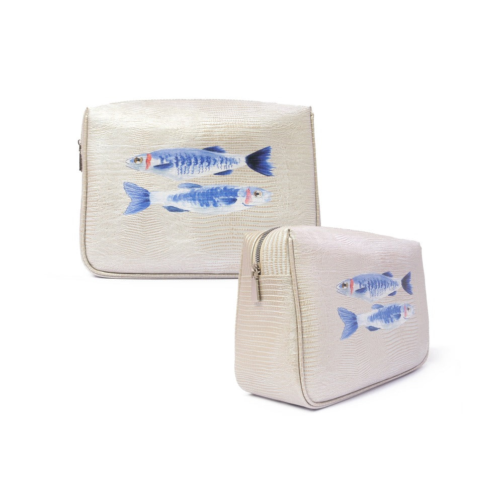NECESER MEDIANO TEJUS PLATA BEIGE