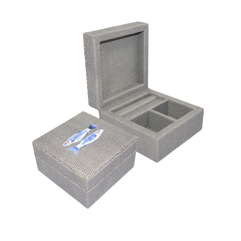 JOYERO MINI REPTIL GRIS