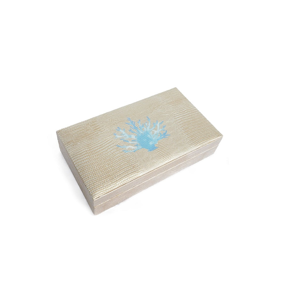 JOYERO ESPECIAL TEJUS PLATA BEIGE