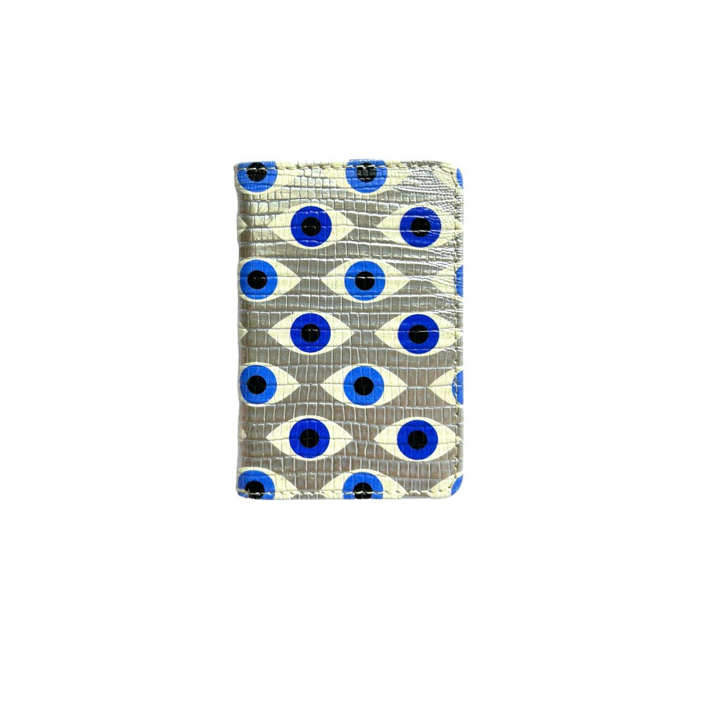TARJETERO NACHO TEJUS PLATA BEIGE