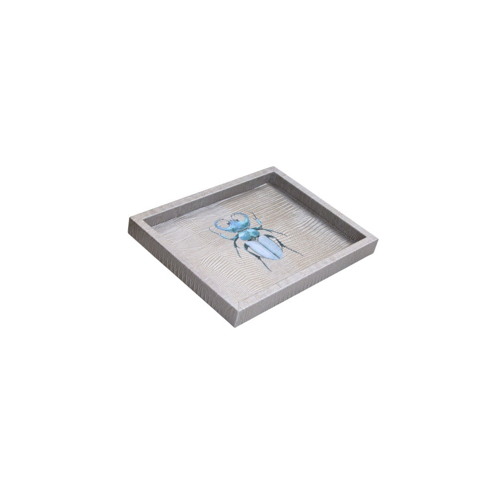CHAROLA LADDU TEJUS PLATA BEIGE